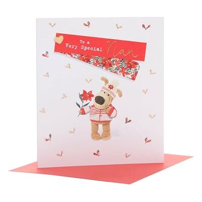 Boofle Carte de Noël pour grand-mère Motif mignon Boofle Carte de Noël pour grand-mère Motif mignon