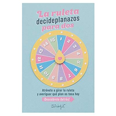 Mr. Wonderful Carte postale avec roulette, papier, multicolore, standard Mr. Wonderful Carte postale avec roulette, papier, multicolore, standard