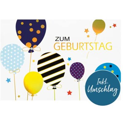 bsb Carte d'anniversaire pop-up Carte d'anniversaire 3D Pop Up Belle carte cadeau avec motif ballon en 11,5 x 17 cm Carte d'anniversaire surprenante homme et femme avec enveloppe bsb Carte d'anniversaire pop-up Carte d'anniversaire 3D Pop Up Belle carte cadeau avec motif ballon en 11,5 x 17 cm Carte d'anniversaire surprenante homme et femme avec enveloppe