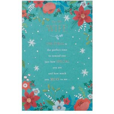 UK Greetings Carte de Noël pour femme – Motif sincère UK Greetings Carte de Noël pour femme – Motif sincère
