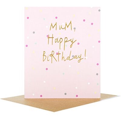 Hallmark Carte d'anniversaire vierge pour maman Taille S Hallmark Carte d'anniversaire vierge pour maman Taille S