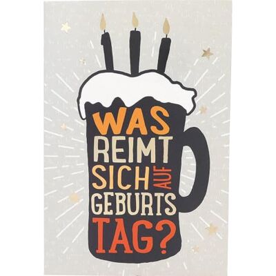 Depesche 11793-032 Jump outs – Carte de vœux, avec musique, carte d'anniversaire amusante avec motif coloré, inscription assortie et texte intérieur Depesche 11793-032 Jump outs – Carte de vœux, avec musique, carte d'anniversaire amusante avec motif coloré, inscription assortie et texte intérieur