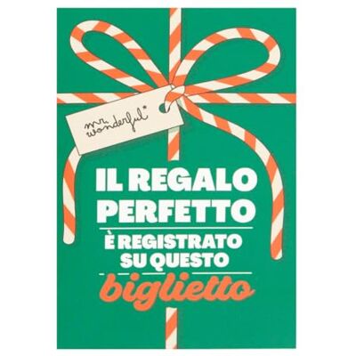 Mr. Wonderful Carte avec enregistreur de messages audio Le cadeau parfait est enregistré sur cette carte Carte de Noël Mr. Wonderful Carte avec enregistreur de messages audio Le cadeau parfait est enregistré sur cette carte Carte de Noël