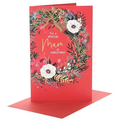 UK Greetings Carte de Noël pour maman Cadeaux de Noël elle, filles, femmes Couronne Avec enveloppe 22,9 x 14,9 cm UK Greetings Carte de Noël pour maman Cadeaux de Noël elle, filles, femmes Couronne Avec enveloppe 22,9 x 14,9 cm