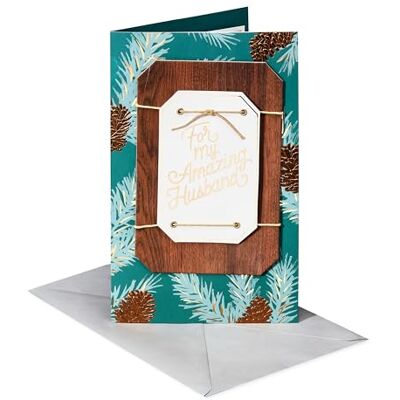 American Greetings Carte de Noël pour mari (I Love You) American Greetings Carte de Noël pour mari (I Love You)