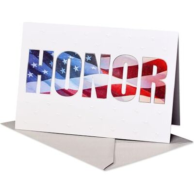 American Greetings Carte de remerciement pour militaire (All You Have Done) American Greetings Carte de remerciement pour militaire (All You Have Done)