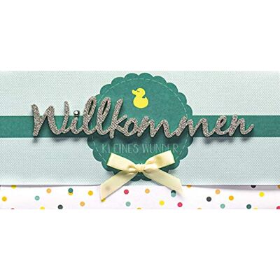 Perleberg Carte de naissance Collection Lettering Surprise Carte de naissance avec finition pour fille et garçon Cadeau de naissance avec enveloppe 11,6 x 16,6 cm Perleberg Carte de naissance Collection Lettering Surprise Carte de naissance avec finition pour fille et garçon Cadeau de naissance avec enveloppe 11,6 x 16,6 cm