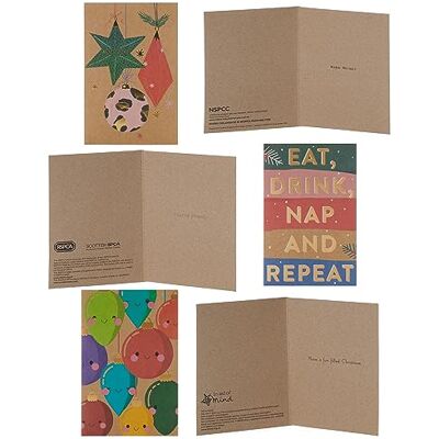 UK Greetings Lot de 24 cartes de Noël pour lui/elle/ami – 3 motifs dorés UK Greetings Lot de 24 cartes de Noël pour lui/elle/ami – 3 motifs dorés