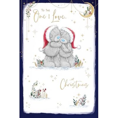 Me To You Tatty Teddy Carte de Noël To The One I Love, Tatty Teddy, 15,2 x 22,9 cm – Collection officielle Me To You Tatty Teddy Carte de Noël To The One I Love, Tatty Teddy, 15,2 x 22,9 cm – Collection officielle