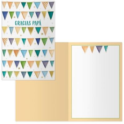 DOHE Cartes de fête des pères (6 unités) Félicitations pour papas et remerciements, avec enveloppe en papier, dimensions 11,5 x 17 cm, cartes de vœux Garland DOHE Cartes de fête des pères (6 unités) Félicitations pour papas et remerciements, avec enveloppe en papier, dimensions 11,5 x 17 cm, cartes de vœux Garland