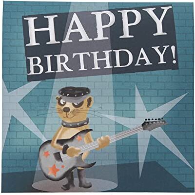 Depesche 0011694-026 Carte de vœux pop-up pour anniversaire avec musique et éléments lumineux et inscription originale avec enveloppe Format 15,5 x 15,5 cm Depesche 0011694-026 Carte de vœux pop-up pour anniversaire avec musique et éléments lumineux et inscription originale avec enveloppe Format 15,5 x 15,5 cm