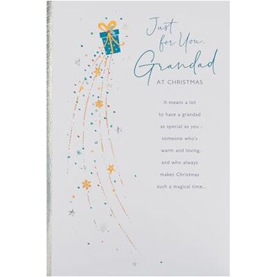 UK Greetings Carte de Noël pour grand-père – Design spécial UK Greetings Carte de Noël pour grand-père – Design spécial
