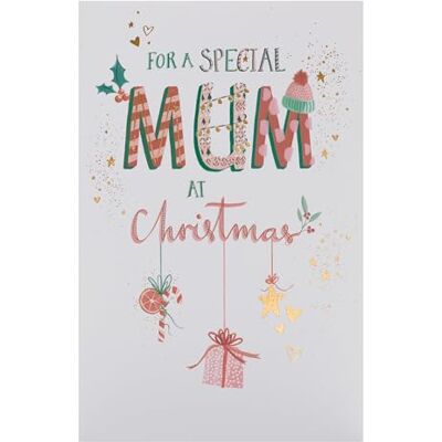 UK Greetings Carte de Noël pour maman – Ornements suspendus UK Greetings Carte de Noël pour maman – Ornements suspendus