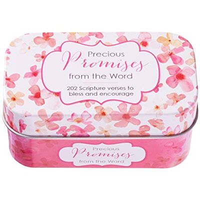 Cartes de promesse avec versets de la Bible pour femmes et adolescents : Precious Promises From The Word – 202 versets des Écritures pour bénir et encourager – Cartes Cartes de promesse avec versets de la Bible pour femmes et adolescents : Precious Promises From The Word – 202 versets des Écritures pour bénir et encourager – Cartes