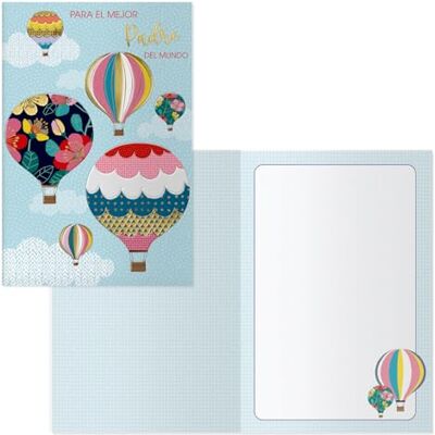 DOHE Carte de vœux pour la fête des pères, en papier, multicolore, 11,5 x 17 cm, 6 DOHE Carte de vœux pour la fête des pères, en papier, multicolore, 11,5 x 17 cm, 6