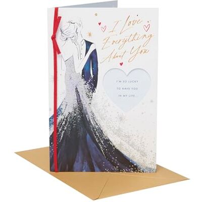 UK Greetings Carte de Saint-Valentin pour celui que j'aime Design élégant UK Greetings Carte de Saint-Valentin pour celui que j'aime Design élégant