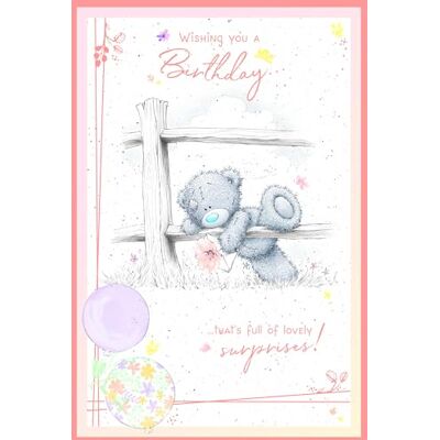 Me To You Tatty Teddy In a Meadow Carte d'anniversaire Collection officielle Me To You Tatty Teddy In a Meadow Carte d'anniversaire Collection officielle