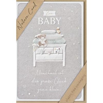 bsb Carte de bébé faite à la main pour bébé 11,6 x 16,6 cm bsb Carte de bébé faite à la main pour bébé 11,6 x 16,6 cm