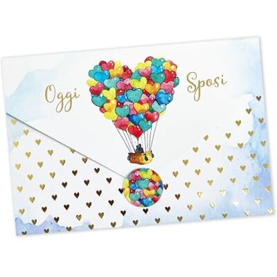 Creative 96-256 Carte de vœux cadeau mariage porte-argent, enveloppe intérieure incluse – avec étiquette fermée enveloppe, 11 x 16 cm Creative 96-256 Carte de vœux cadeau mariage porte-argent, enveloppe intérieure incluse – avec étiquette fermée enveloppe, 11 x 16 cm