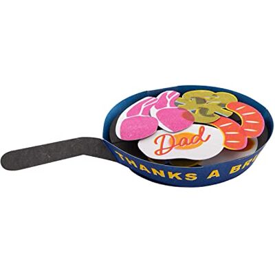 Hallmark Carte 3D pour la fête des pères Motif humoristique anglais petit déjeuner Multicolore (25568358) Hallmark Carte 3D pour la fête des pères Motif humoristique anglais petit déjeuner Multicolore (25568358)