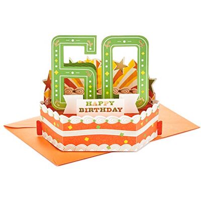 Hallmark Paper Wonder Carte pop-up 60e anniversaire (Nouvel An of You) Hallmark Paper Wonder Carte pop-up 60e anniversaire (Nouvel An of You)