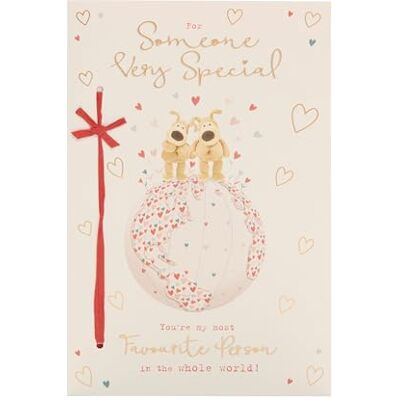 Boofle Carte de Saint-Valentin pour quelqu'un de spécial – Design mignon Boofle Carte de Saint-Valentin pour quelqu'un de spécial – Design mignon