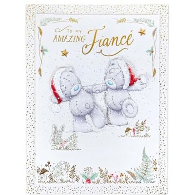 Me To You Tatty Teddy Carte de Noël de luxe pour fiancé dans une boîte souvenir – Collection officielle Me To You Tatty Teddy Carte de Noël de luxe pour fiancé dans une boîte souvenir – Collection officielle