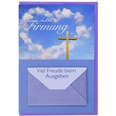 Perleberg Carte de confirmation – Lifestyle Collection – Motif cœur nuage – Cartes de vœux modernes avec enveloppe assortie – Cadeau de confirmation – Cartes de confirmation en 11,6 x 16,6 cm Perleberg Carte de confirmation – Lifestyle Collection – Motif cœur nuage – Cartes de vœux modernes avec enveloppe assortie – Cadeau de confirmation – Cartes de confirmation en 11,6 x 16,6 cm