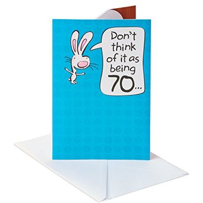 American Greetings Carte d'anniversaire 70 ans American Greetings Carte d'anniversaire 70 ans