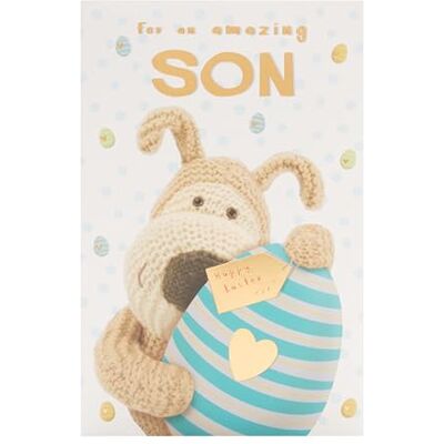 Boofle Carte de Pâques pour fils Motif mignon Boofle Carte de Pâques pour fils Motif mignon