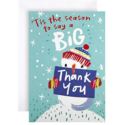 Hallmark Carte de Noël de avec inscription « Thank You » Hallmark Carte de Noël de avec inscription « Thank You »