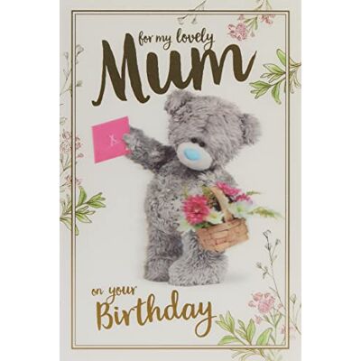 Me To You Lovely Mum ALM93040 Carte d'anniversaire 3D, mixte, taille : 15,2 x 22,9 cm Me To You Lovely Mum ALM93040 Carte d'anniversaire 3D, mixte, taille : 15,2 x 22,9 cm
