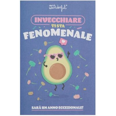Mr. Wonderful Billet Vieillir vous est phénoménal ! Carte d'anniversaire Mr. Wonderful Billet Vieillir vous est phénoménal ! Carte d'anniversaire