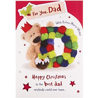 Hallmark Carte de Noël pour papa Motif Wellibobs Hallmark Carte de Noël pour papa Motif Wellibobs