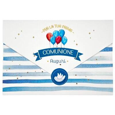 Creative Carte de première communion, carton 350 g/m², fermeture magnétique, relief doré, avec porte-argent, 16,5 x 11,5 cm Creative Carte de première communion, carton 350 g/m², fermeture magnétique, relief doré, avec porte-argent, 16,5 x 11,5 cm