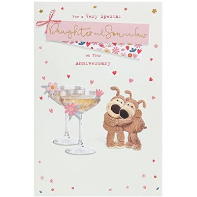 Boofle Carte d'anniversaire pour beau-fils avec enveloppe Motif mignon Boofle Carte d'anniversaire pour beau-fils avec enveloppe Motif mignon