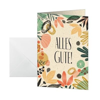 Sigel DS612 Lot de 10 cartes d'anniversaire avec enveloppes Format A6 Sigel DS612 Lot de 10 cartes d'anniversaire avec enveloppes Format A6