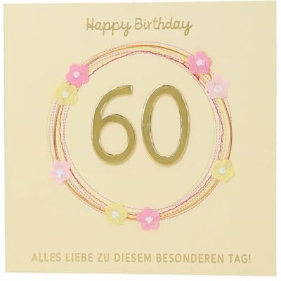Depesche 13593.06 Paper Love Carte de vœux d'anniversaire pliante avec inscription assortie et designs colorés, sans texte à l'intérieur, carte pliante avec enveloppe Depesche 13593.06 Paper Love Carte de vœux d'anniversaire pliante avec inscription assortie et designs colorés, sans texte à l'intérieur, carte pliante avec enveloppe