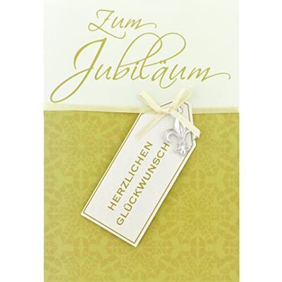 Perleberg Carte d'anniversaire I Collection Lifestyle I Cartes de qualité supérieure pour anniversaire de mariage avec motif I Carte de félicitations pour anniversaire de mariage 11,6 x 16,6 cm Perleberg Carte d'anniversaire I Collection Lifestyle I Cartes de qualité supérieure pour anniversaire de mariage avec motif I Carte de félicitations pour anniversaire de mariage 11,6 x 16,6 cm