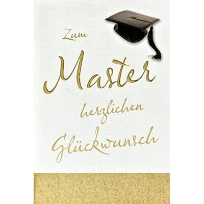 bsb Carte de remise de diplôme – Carte d'examen avec motif chapeau de maître – Cadeaux de remise de diplôme avec enveloppe – Carte de félicitations – Cadeau de témoignage en 11,5 x 17,0 cm bsb Carte de remise de diplôme – Carte d'examen avec motif chapeau de maître – Cadeaux de remise de diplôme avec enveloppe – Carte de félicitations – Cadeau de témoignage en 11,5 x 17,0 cm