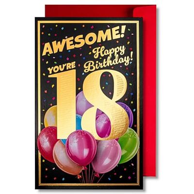 Carte d'anniversaire – Carte d'anniversaire joyeuse avec enveloppe pleine de brillance et de lumière scintillante qui se reflète dans le nombre scintillant et les imprimés colorés Carte d'anniversaire – Carte d'anniversaire joyeuse avec enveloppe pleine de brillance et de lumière scintillante qui se reflète dans le nombre scintillant et les imprimés colorés
