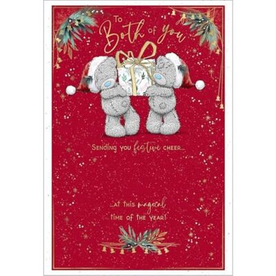 Me To You Bear Carte de Noël « Both Of You » Me To You Bear Carte de Noël « Both Of You »