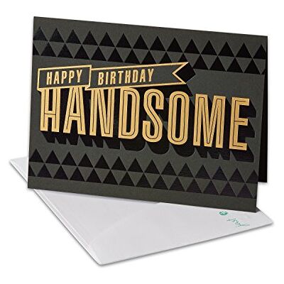American Greetings Carte d'anniversaire pour lui (beau) American Greetings Carte d'anniversaire pour lui (beau)