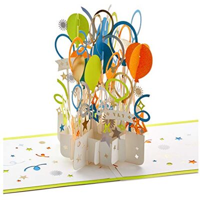 Hallmark Signature Paper Wonder Carte de félicitations pop-up ou d'anniversaire (fêtes) Hallmark Signature Paper Wonder Carte de félicitations pop-up ou d'anniversaire (fêtes)