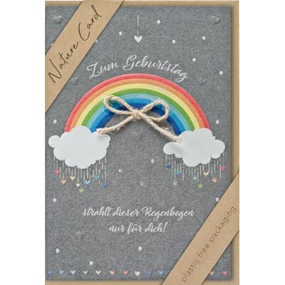 bsb Carte d'anniversaire Carte de la nature Cartes durables pour anniversaire Avec enveloppe Carte d'anniversaire pour femme et homme 11,5 x 17 cm bsb Carte d'anniversaire Carte de la nature Cartes durables pour anniversaire Avec enveloppe Carte d'anniversaire pour femme et homme 11,5 x 17 cm