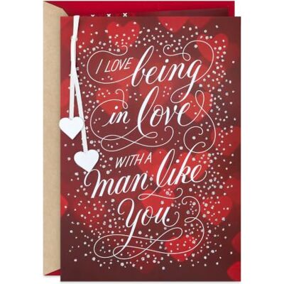 Hallmark Carte de Saint-Valentin, d'anniversaire ou carte d'anniversaire romantique pour mari ou petit ami (amour amoureux) Hallmark Carte de Saint-Valentin, d'anniversaire ou carte d'anniversaire romantique pour mari ou petit ami (amour amoureux)