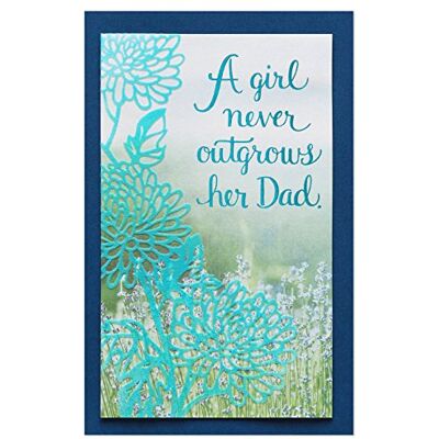 American Greetings Carte d'anniversaire pour papa de la part de sa fille (My Hero) American Greetings Carte d'anniversaire pour papa de la part de sa fille (My Hero)