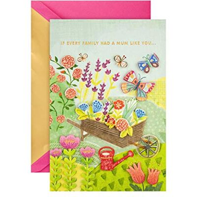 Hallmark - Carte Journée des Mères - 3D - Signature - Carte de vœux Hallmark - Carte Journée des Mères - 3D - Signature - Carte de vœux