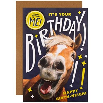 Hallmark - 25555820 - 9x6.25in - Carte de vœux Hallmark - 25555820 - 9x6.25in - Carte de vœux