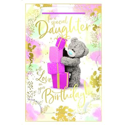Me To You Photo Finish Carte d'anniversaire Motif ourson et pile de cadeaux 15,2 x 22,9 cm Me To You Photo Finish Carte d'anniversaire Motif ourson et pile de cadeaux 15,2 x 22,9 cm